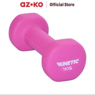 Neoprene Kinetic Dumbbell 1kg Pink ACE Hardware