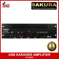 Sakura Amplifier AV 9000 // 1800W x2 Original / Sakura Amplifier with Bluetooth / Original Sakura