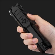 Powerful Led Flashlight Lumen Flashlight Rechargeable USB Waterproof Zoomable Fishing Hunting Led To