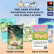 Chiikawa V2 - Card Sticker/Touch n Go/Access Card and Debit Visa Card Sticker Cover