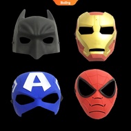 Kids Halloween Prank Spiderman Hulk Batman Iron Man Captain America Face Mask Cosplay Anime Characters Costume Props [BL]