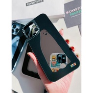 黑色鬼鬼CASETiFY神秘幽靈潮流ins手機殼適用蘋果iPhone15/14/13/pro/max磁吸magsafe全包抗震防摔鏡面保護套