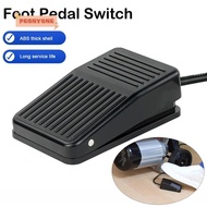 PEONYTWO Foot Switch, Nonslip Plastic Foot Pedal Switch, Useful Black Foot Controller Power Tools
