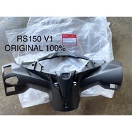 RS150 V1 HANDLE COVER REAR LOWER METER COVER INNER ORIGINAL 100% HONDA FOR RS150 V1 53216-K56-N10ZA