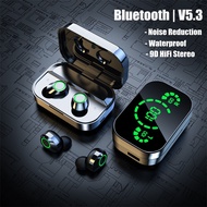 COD5.3 Headset Bluetooth Earphone Bluetooth  Full Bass Nirkabel TWS Original Hedset Earbud Headset K