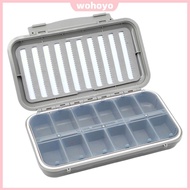 Waterproof Fly Fishing Box Two-Sided Fly Fishing Box Fly Fishing Baits Storage Case Lure Organizer B