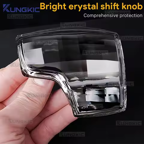 LHD Car Crystal Gear Shift Knob Replacement Cover for Audi A6/RS6/RS7/C8/A8/SQ8(2019-2025) A7 4K(201