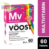[CLEARANCE Expiry: 11/2025] Voost Multivitamin Effervescent Berry 60 Tablets