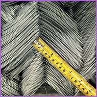 ◪ ◵ ⚾︎ (Per roll) Galvanized Cyclone Wire Farm Fence Wire Graden Fence Wire 12ft x 3ft / 4ft / 5ft