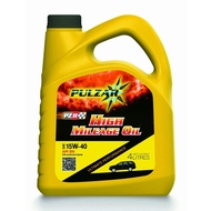 PULZAR HIGH MILEAGE CAR MINERAL ENGINE OIL 15W40 4L OR  5L  API SN