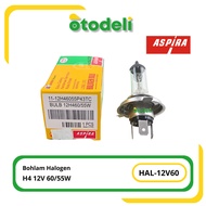 Aspira H4 12V 60W 55W Halogen Light Bulb