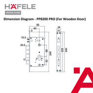 Häfele Smart Digital Lock PP8200 PRO