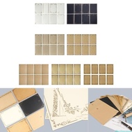 dingdongaa 8Pcs Retro Writing Paper A5 Lined Stationery Paper Letter Stationery Paper Set