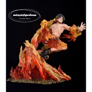 🔥BIG OFFER🔥25CM ONE PIECE POP MAX 15TH ANNIVERSARY PORTGAS D ACE COPY RESIN ACTION FIGURE STATUE MOD