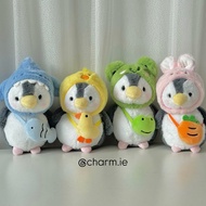 GANTUNGAN Charmie | Penguin Animal Bag Charm Cute Keychain Bag Hanger Penguin Duck Frog Shark Rabbit