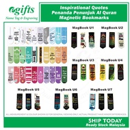 Bookmark Motivational Quotes, Inspirational Quotes Magnetic Bookmarks, Penanda Penunjuk Al Quran Ber