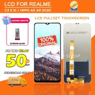 CUCI GUDANG [original] Lcd Realme C3 5 5i / Oppo A5 A9 2020 A31 Fullse
