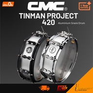 CMC Tinman Project 420 Aluminum Snare Drum