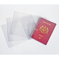 Passport Cover/Holder/Jacket Waterproof - Clear PVC -1PC