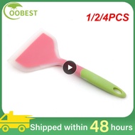 1/2/4PCS Silicone Spatula Pancakes ShovelNon-Stick Heat-Resistant Wide Flat Turner For Egg Tamales P