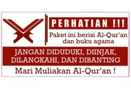 Buku Anak Stiker untuk Packing AlQuran