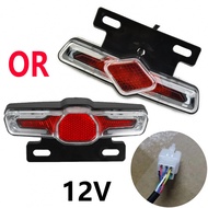 1* - DC 12V/36V-60V E-Bicycle E-bike Taillight Turn Signal Rear Rack Lamp Light