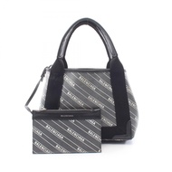 【二手】巴黎世家 (Balenciaga )手袋 海軍藍 Cabas XS 390346 PVC塗層帆布皮革 海軍藍 Cabas XS 女款 二手 B