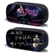 Jay Ccert pencil case for boys, large-capacJay Jay Chou concert pencil case boys large-Capacity Multifunctional Stationery Box Female Junior High School Students pencil case Ready stock ✨0506✨