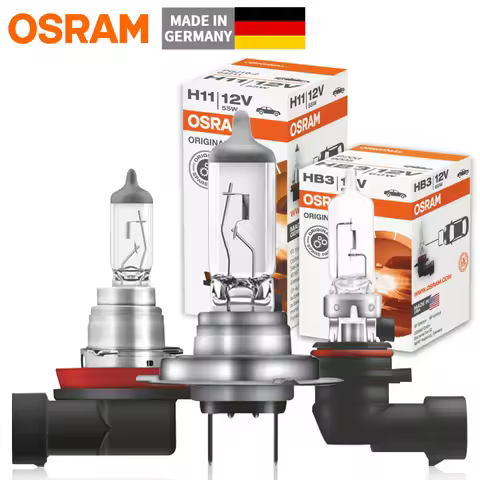 OSRAM H1 H4 H3 H7 12V 55W 100W Headlight Lamp Light Original Classic 3200K H8 H11 9005 9006 9012 H27