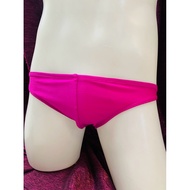 Men's Plain Color Bikini Underwear