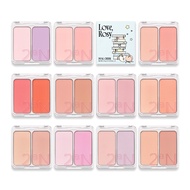 [2aN] Modern Two-Color Blush Blusher Cheek Color Irene