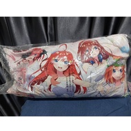 Anime Pillow The Quintessential Quintuplets 17 x 33 Inches