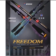 Iroly Freedom x-cross carbon blank Rod Spinning Fishing Rod
