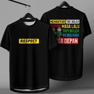 Printed Tshirt Kata Kata Keren Microfiber Polyester super cool tshirt UNISEX New Design XS TO 6XL Me