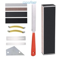 Mon Guitar Fret File Fret Leveling Tools Grinding Protector Slotting File Fret File