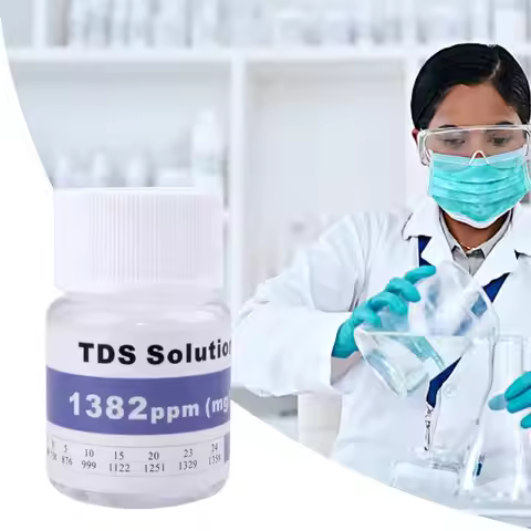 1413 Μs/cm Calibration Solution Standard EC Calibration Fluid Measurement Supplies 25ml Salinity Tes