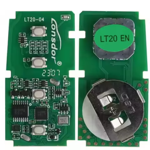 Lonsdor LT20-04 Smart Key PCB Board 3 Buttons 8A+4D Adjustable Frequency for Toyota Lexus Car Key Mo
