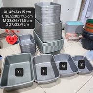 - (SIZE XL) BS001 XL SQUARE TOFU BAK TAIWAN GREY BS001