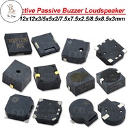 DC 5PCS/lot Buzzer 9032 5020 7525 9650 1230 9.0x3.2MM Active Passive Buzzer Magnetic DC 3V 5V 9.0*3.