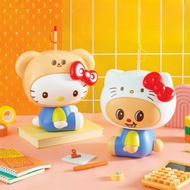 7-Eleven X Sanrio Hello Kitty Butterbear 2in1 Big Coin Bank 22oz. Water Bottle DIY Night Light