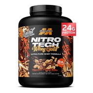 MuscleTech Nitro Tech Whey Gold Protein 5 lbs (24g protein, 2g carb, 130 cal)
