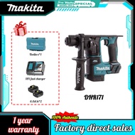 【Original facturer/Warranty 1 years】Makita DHR171 Brushless Charging Impact Drill Hammer 18V Multi functional Household Electric Drill Lithium Battery Drill