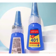 401 nail glue, high quality super strong nail glue