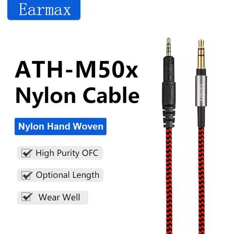For ATH-M50X M60X M40X M70X HD560S HD599 HD558 HD559 HD569 HD579 HD598 HD549 HD518 Earphone Replacea