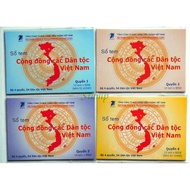 Tem Sưu Tập Ms 941 Sổ Tem Việt Nam Cộng Đồng Các Dân Tộc Việt Nam 2005 ( 4 Quyển 54 Tem )