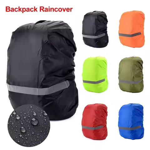 8-70L Reflective Backpack Rain Cover Outdoor Cycling Hiking Climbing Bag Cover Waterproof Rain Cover