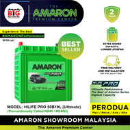 [Professional Replacement] 50B19L | NS40 | PRO Series | The Best Of AMARON | Ultimate Performance | 