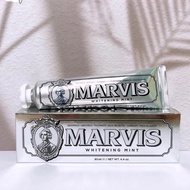 Kem đánh răng Marvis 85ml Whitening Mint ( màu trắng bạc)