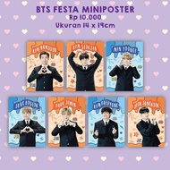 BTS MINI POSTER (FESTA)