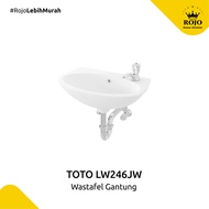 TOTO LW246JW/F Lavatory 1 Tap Hole White (BODY ONLY)